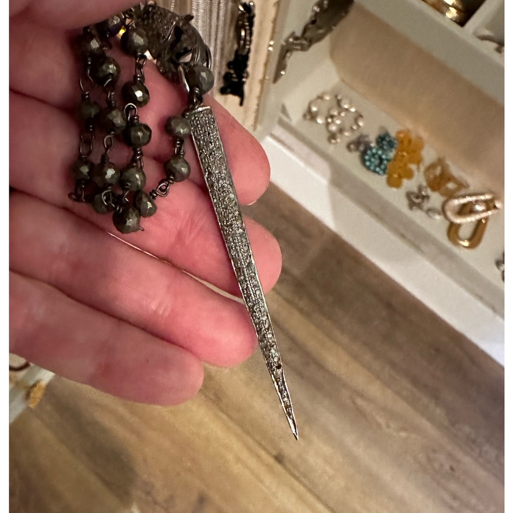 Ruby & Violet Necklace With Changeable Pendant! O… - image 7